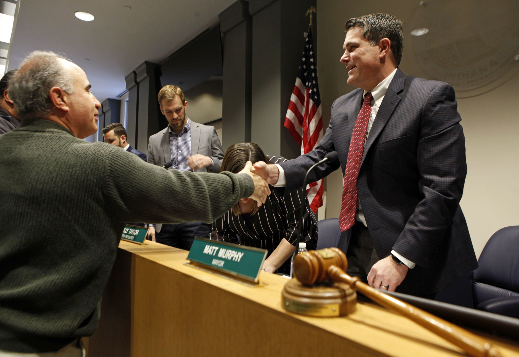 Valparaiso City Council Members and Mayor Sworn-In